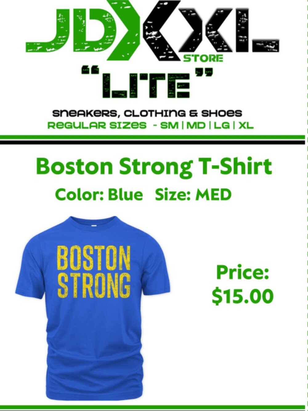 Boston strong t-shirt